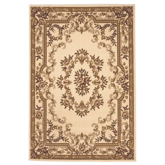 Corinthian Ivory Aubusson 9'10" x 13'2" Rug