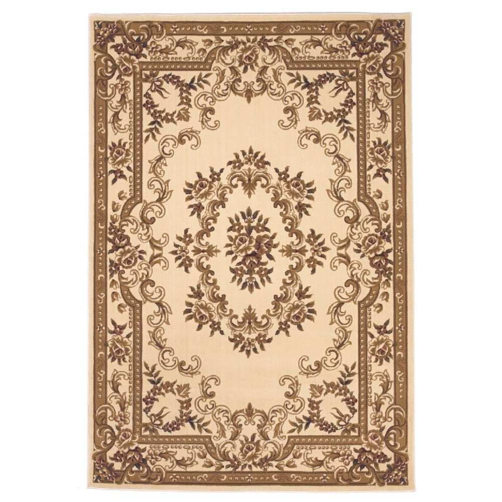 Corinthian Ivory Aubusson 9'10" x 13'2" Rug