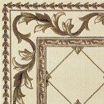 Corinthian Ivory Fleur-De-Lis 2'3" x 3'3" Rug