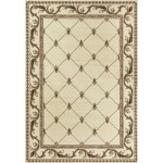 Corinthian Ivory Fleur-De-Lis 9'10" x 13'2" Rug