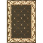 Corinthian Green Fleur-De-Lis 7'7" x 10'10" Rug