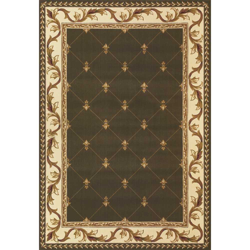 Corinthian Green Fleur-De-Lis 7'7" x 10'10" Rug
