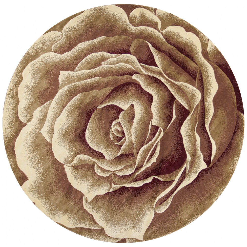 Corinthian Ivory Floral Splendor 7'7" Round Rug Corinthian Ivory Floral Splendor 7'7" Round Rug