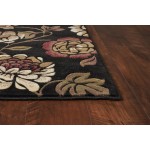 Corinthian Black Bella 20" x 31" Rug