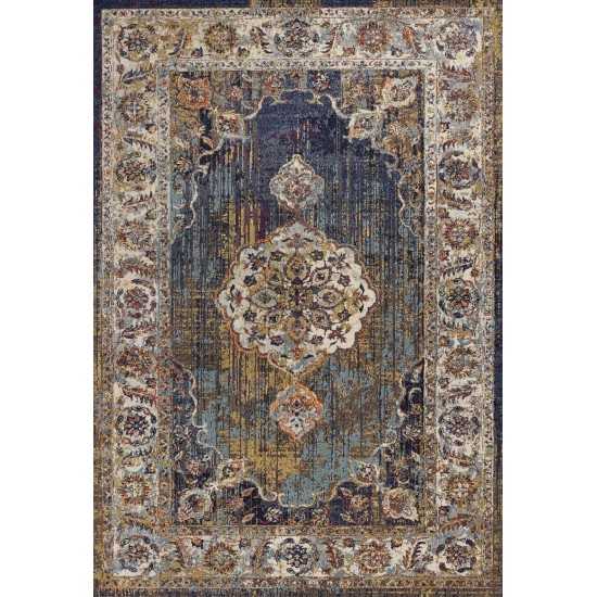 Corsica Navy Delaney 3'3"X 4'11" Rug