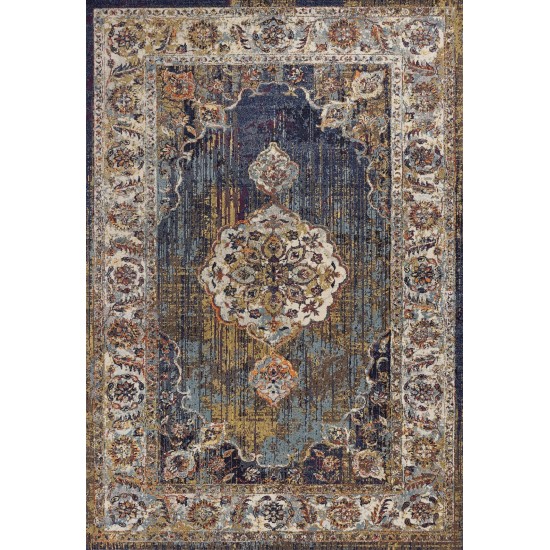 Corsica Navy Delaney 5'3"X 7'7" Rug