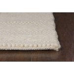 Cortico Winter White 5' x 7' Rug