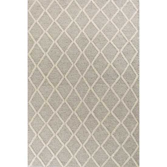 Cortico Grey Diamonds 3'3" x 5'3" Rug