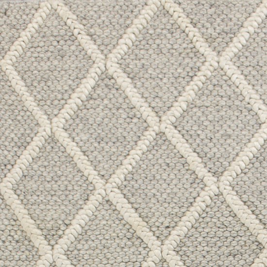 Cortico Grey Diamonds 5' x 7' Rug