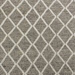 Cortico Dark Grey Diamonds 5' x 7' Rug