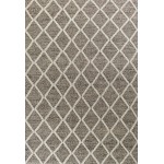 Cortico Dark Grey Diamonds 7'6" x 9'6" Rug