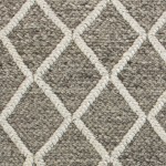 Cortico Dark Grey Diamonds 7'6" x 9'6" Rug