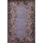 Emerald Lavender Garden 2'6" x 4'6" Rug