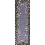 Emerald Lavender Garden 2'6" x 8' Runner Rug