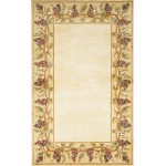 Emerald Ivory Grapes Border 2'6" x 4'6" Rug