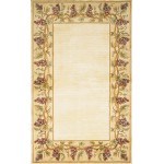 Emerald Ivory Grapes Border 2' x 3' Rug