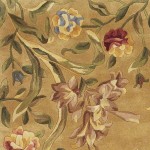 Emerald Gold Tulip Garden 2' x 3' Rug