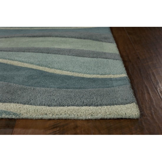 Eternity Ocean Landscapes 2'3" x 7'6" Runner Rug