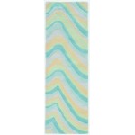 Eternity Ocean Vibes 2'3" x 7'6" Runner Rug