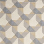 Eternity Ivory/Grey Elements 2'3" x 7'6" Runner Rug