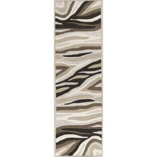 Eternity Natural Sandstorm 2'3" x 7'6" Runner Rug