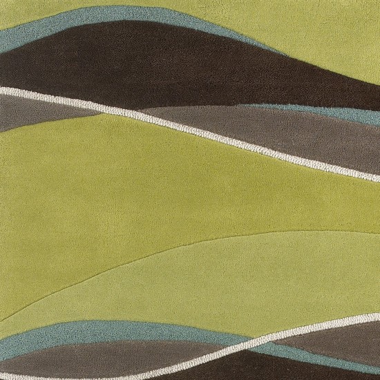 Eternity Lime/Mocha Landscapes 27" X 45" Rug