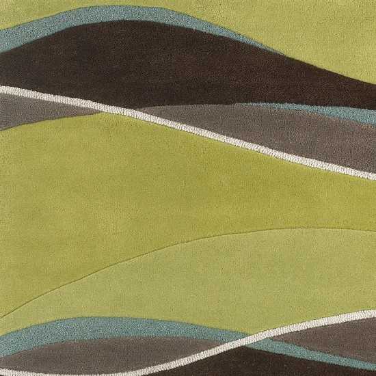 Eternity Lime/Mocha Landscapes 3'3" x 5'3" Rug