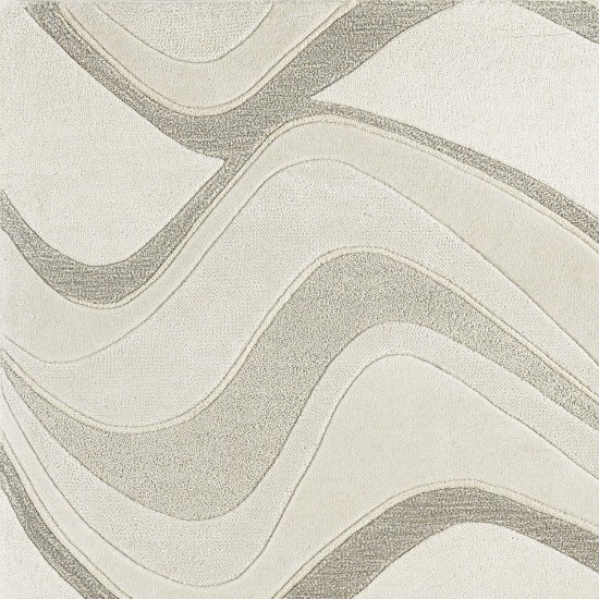 Eternity Ivory Waves 27" X 45" Rug