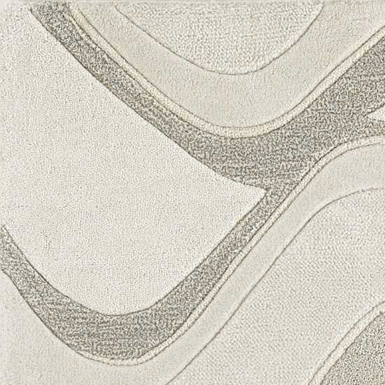 Eternity Ivory Waves 27" X 45" Rug