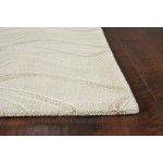 Eternity Ivory Waves 3'3" x 5'3" Rug