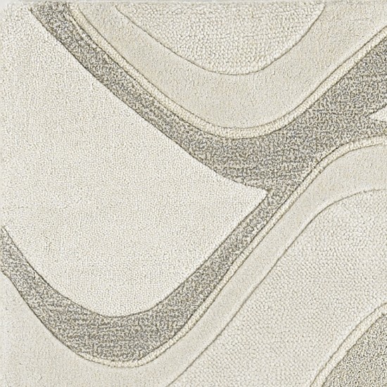 Eternity Ivory Waves 3'3" x 5'3" Rug