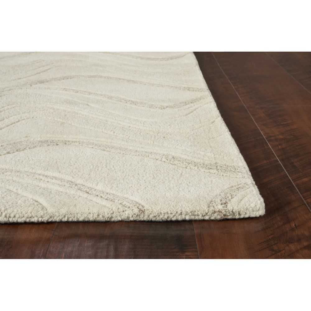 Eternity Ivory Waves 5' x 8' Rug