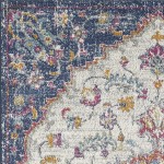 Evolution Ivory/Navy Farrah 5'3" x 7'3" Rug