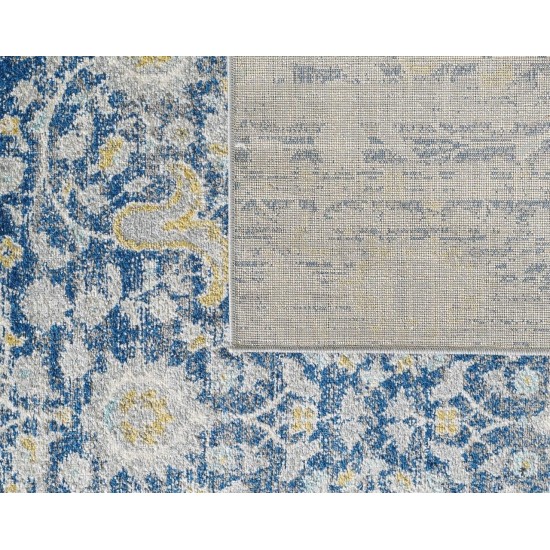 Evolution Blue/Grey Paradiso 2' x 7' Runner Rug