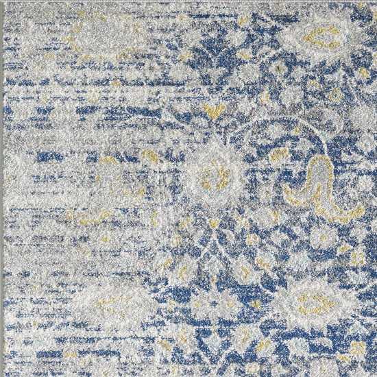 Evolution Blue/Grey Paradiso 2' x 7' Runner Rug