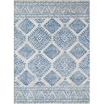 Evolution Ivory/Blue Calypso 9' x 12' Rug