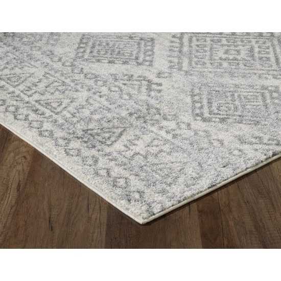 Evolution Ivory/Grey Calypso 5'3" x 7'3" Rug