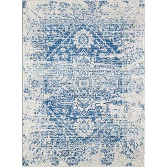 Evolution Ivory/Blue Verona 7'10" x 10'2" Rug