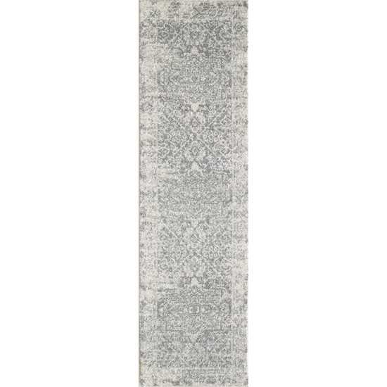 Evolution Grey Verona 2' x 7' Runner Rug