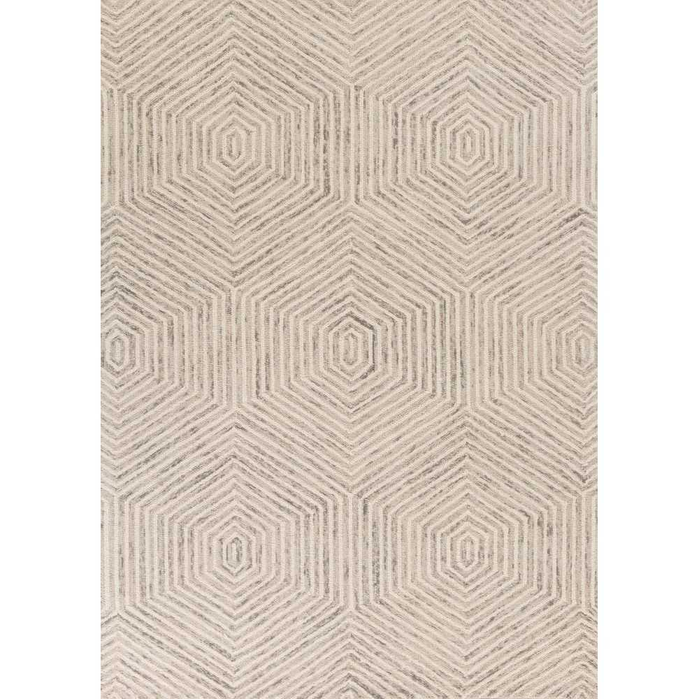 Gramercy Ivory Honeycomb 27" X 45" Rug