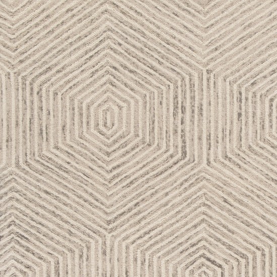 Gramercy Ivory Honeycomb 27" X 45" Rug