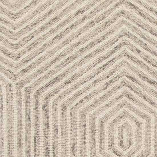 Gramercy Ivory Honeycomb 27" X 45" Rug