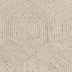 Gramercy Ivory Honeycomb 3'3" x 5'3" Rug
