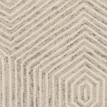 Gramercy Ivory Honeycomb 3'3" x 5'3" Rug