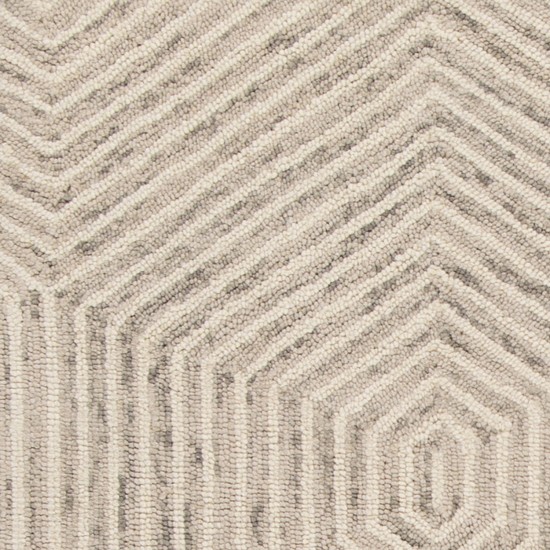 Gramercy Ivory Honeycomb 3'3" x 5'3" Rug
