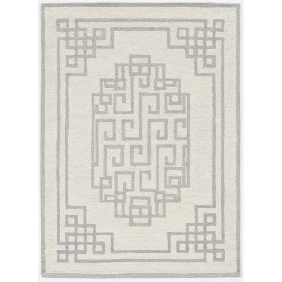 Gramercy Ivory Grey Maysville 27" X 45" Rug