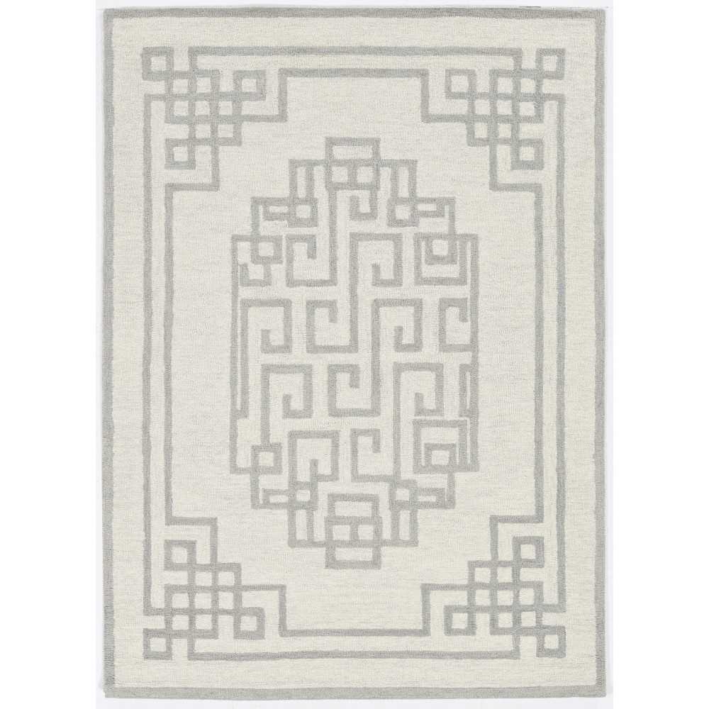 Gramercy Ivory Grey Maysville 3'3" x 5'3" Rug