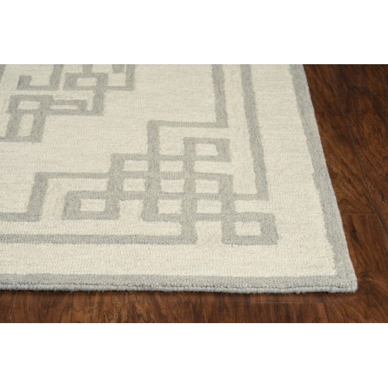 Gramercy Ivory Grey Maysville 8' X 10' Rug