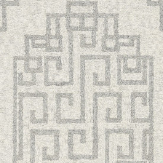 Gramercy Ivory Grey Maysville 9' x 12' Rug