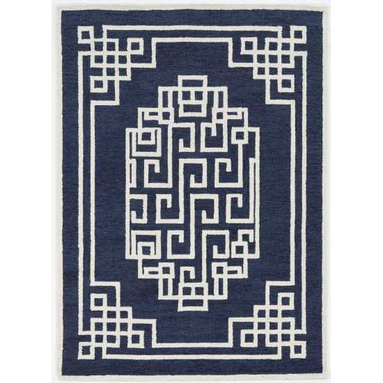 Gramercy Navy Ivory Maysville 27" X 45" Rug